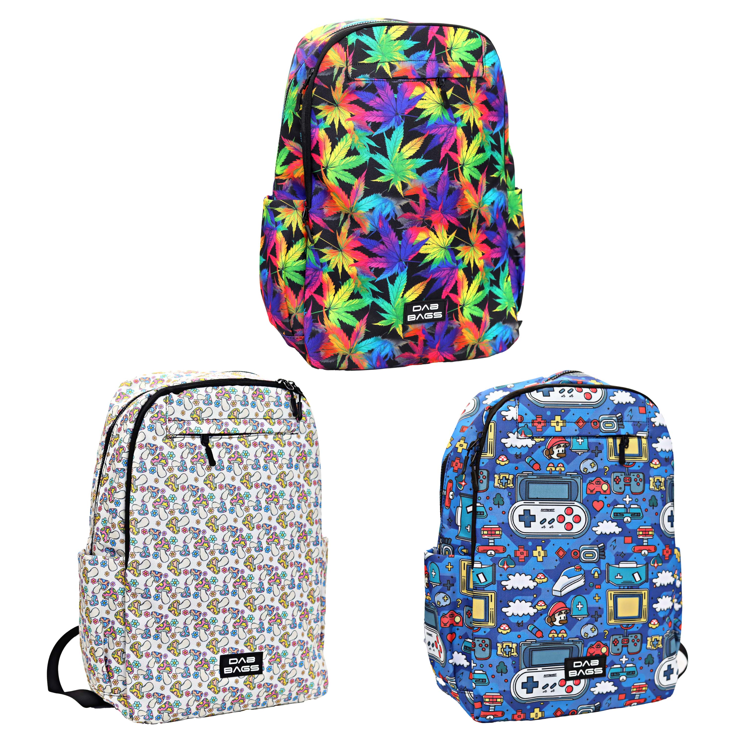 Dab Bags Backpack (BAG1004) | Assorted Designs - image 1 of 2